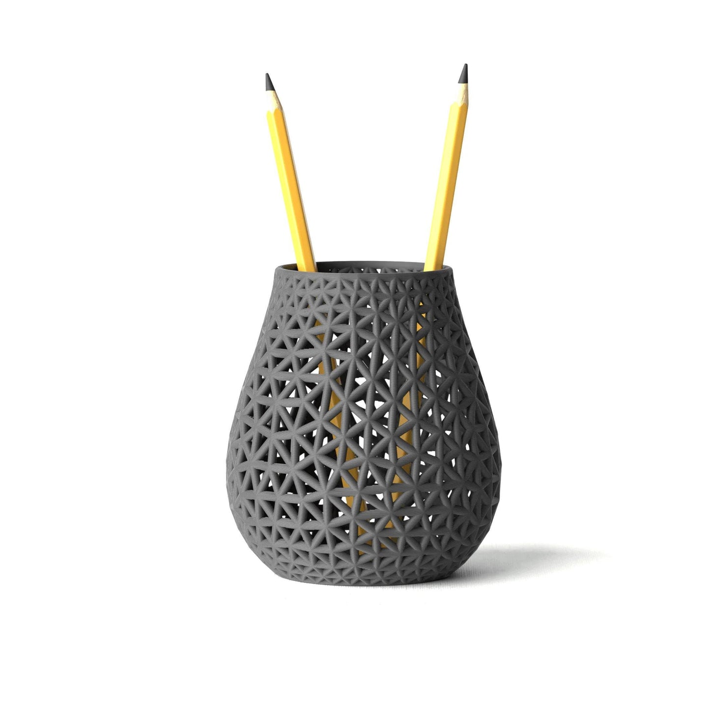 Modern Desk Organizer – Pencil & Pen Holder – Lattice