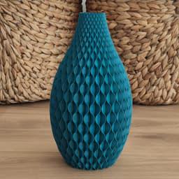 Twisted Vase – Sculptural Modern Vase – Dried