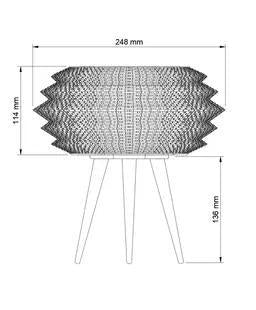 Weave Lamp | Patterned Mesh Light Accent