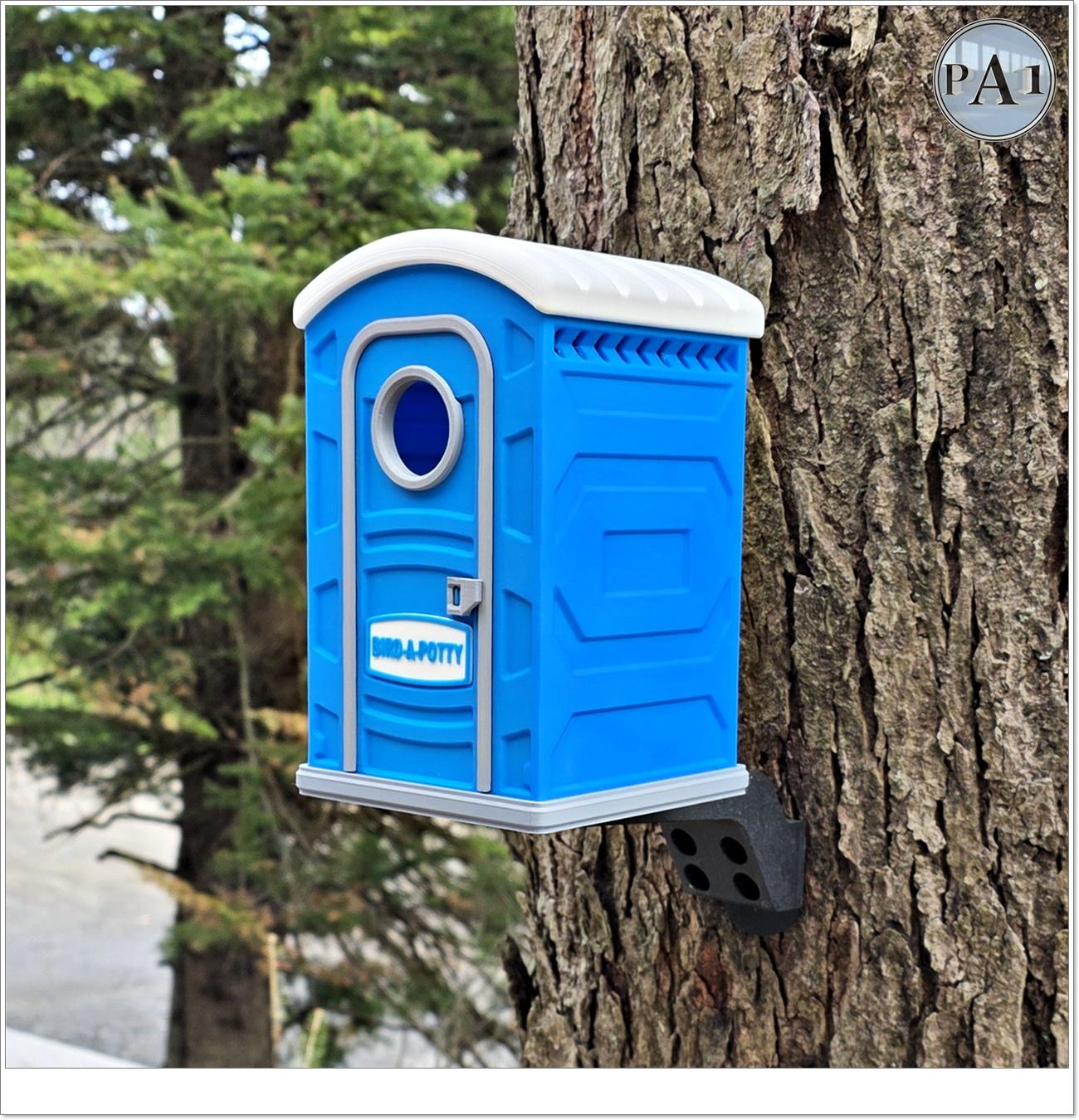 Bird-A-Potty Birdhouse | Funny Novelty Bird House | Unique Garden Decor | Ships from Australia