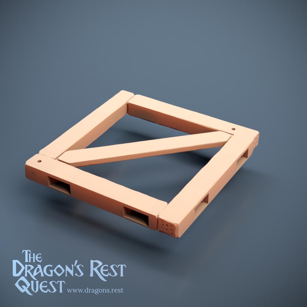Pier Platform Section | Docks Terrain | Dragon's Rest | 28mm | Ships from Australia