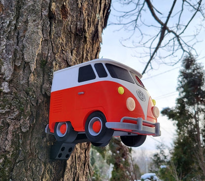 Short Bus Birdhouse | 14 x 23 x 18 cm Whimsical Garden Décor Gift