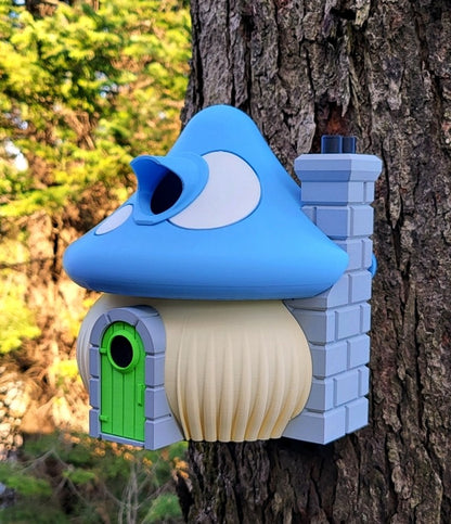 Mushroom Fairy House Birdhouse | 21x21x27cm Whimsical Garden Décor Gift