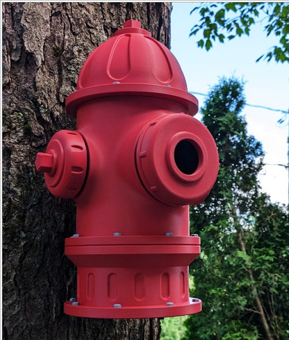 Fire Hydrant Birdhouse | 24×27×40cm Novelty Garden Décor Gift