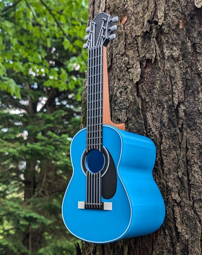 Classic Guitar Birdhouse | 13x10x25cm Music-Themed Garden Gift