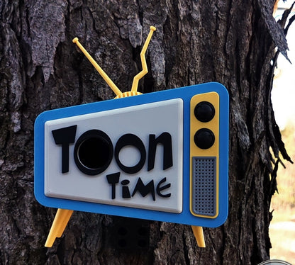 Toon Shack Birdhouse | 18 x 18 x 18 cm Whimsical Garden Décor Gift
