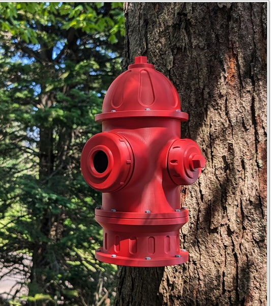 Fire Hydrant Birdhouse | 24×27×40cm Novelty Garden Décor Gift