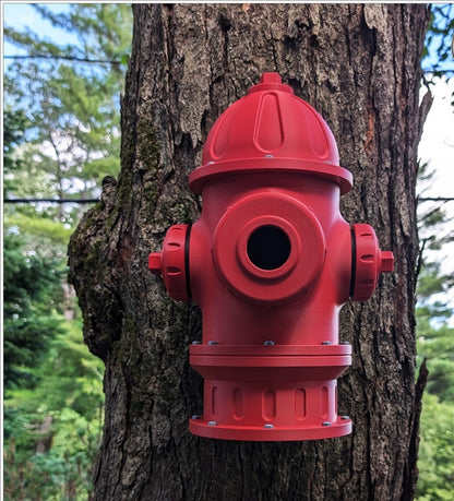 Fire Hydrant Birdhouse | 24×27×40cm Novelty Garden Décor Gift