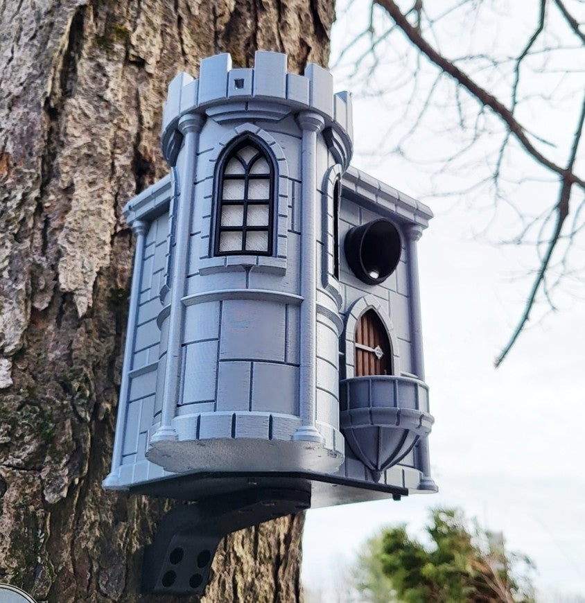 Castle Birdhouse | 22 x 21 x 21 cm Whimsical Garden Décor Gift