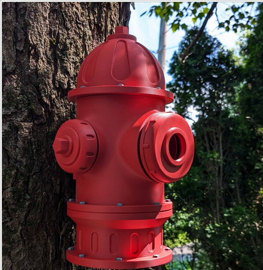 Fire Hydrant Birdhouse | 24×27×40cm Novelty Garden Décor Gift