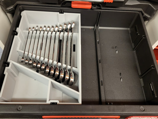 Packout Insert to Suit Milwaukee Wrench/Spanner Sets – Fits SAE or Metric – Drawer System – Insert Only