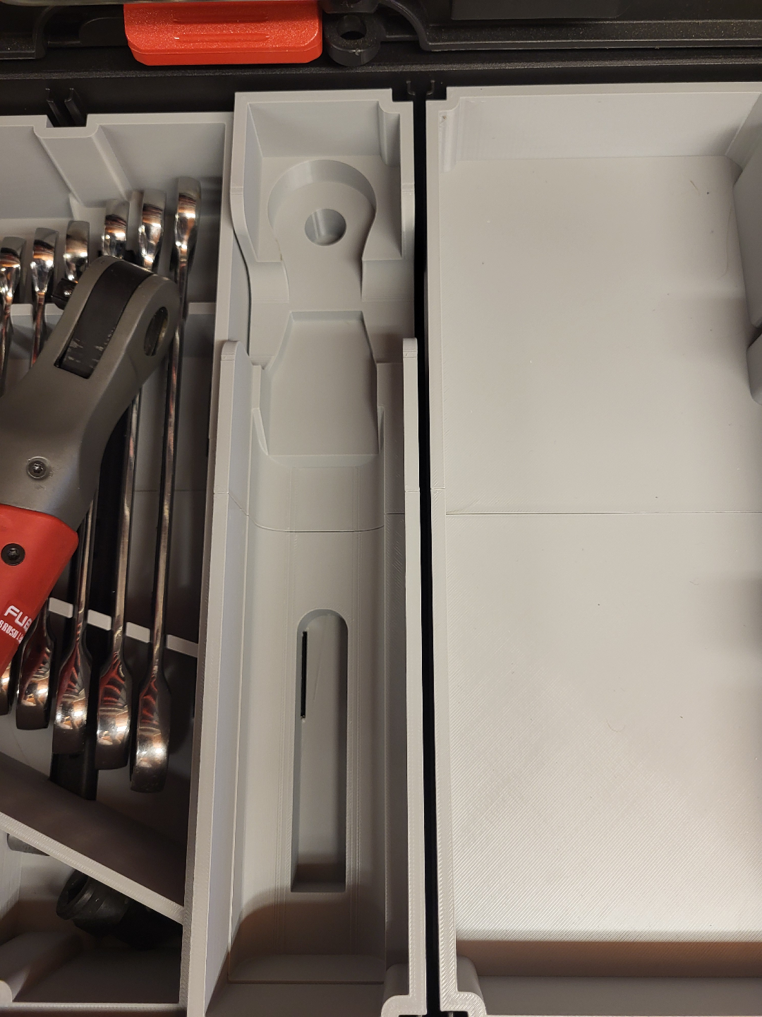 Packout Insert to Suit Milwaukee M12 Fuel Ratchet – 3/8" – USA 2557‑20, AUS/UK M12FIR38 – Slim Drawer (Left or Right) – Insert Only
