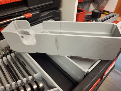Packout Insert to Suit Milwaukee M12 Fuel Ratchet – 3/8" – USA 2557‑20, AUS/UK M12FIR38 – Slim Drawer (Left or Right) – Insert Only