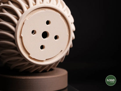 Loft Compact Planter with Integrated Drip Plate | Matte Modern Indoor Pot