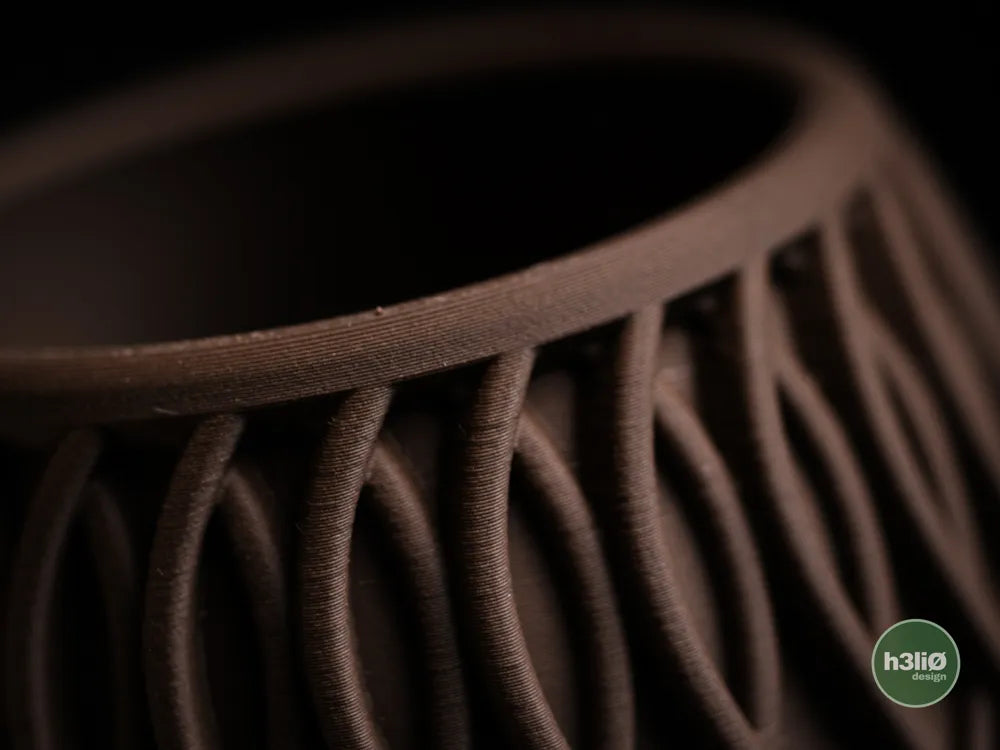 Loft Compact Planter with Integrated Drip Plate | Matte Modern Indoor Pot