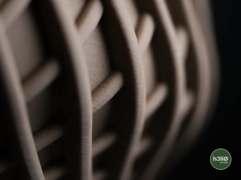 Influx Sculpted Lattice Vase | Modern Decorative Vessel - 180mm & 240mm