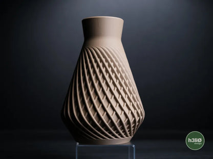 Influx Sculpted Lattice Vase | Modern Decorative Vessel - 180mm & 240mm
