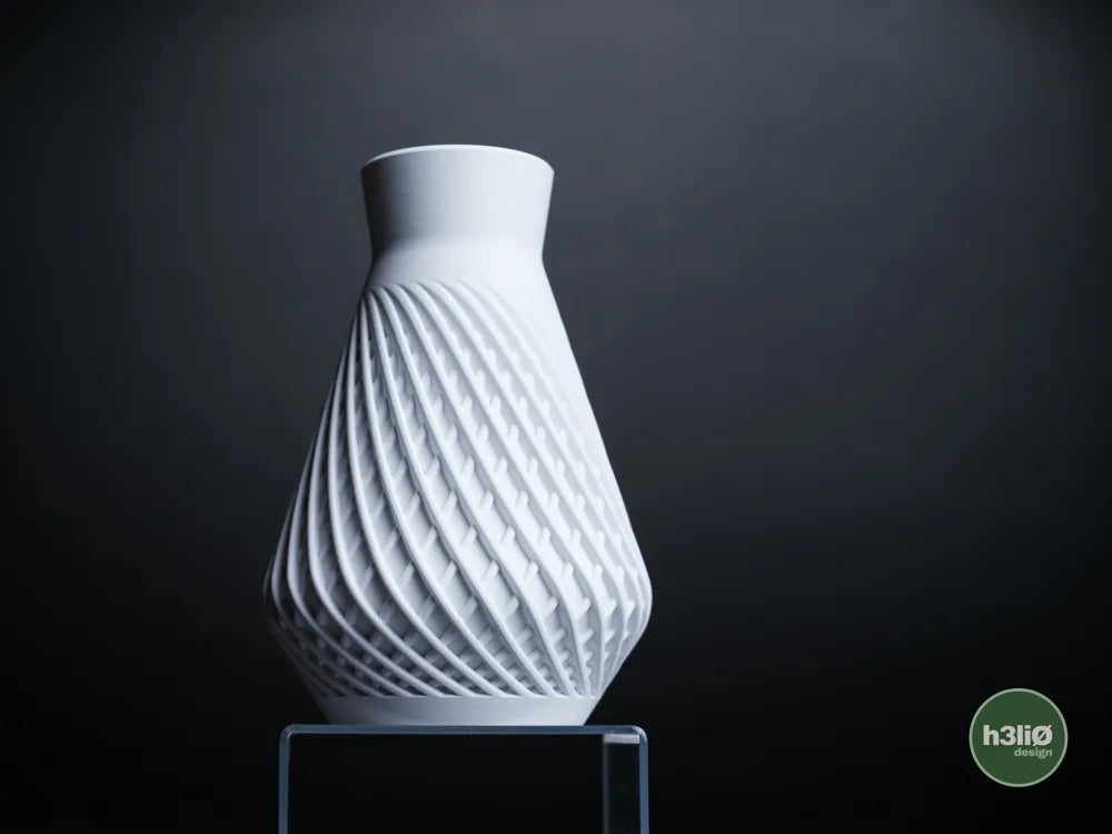 Influx Sculpted Lattice Vase | Modern Decorative Vessel - 180mm & 240mm