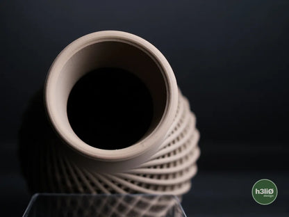 Influx Sculpted Lattice Vase | Modern Decorative Vessel - 180mm & 240mm