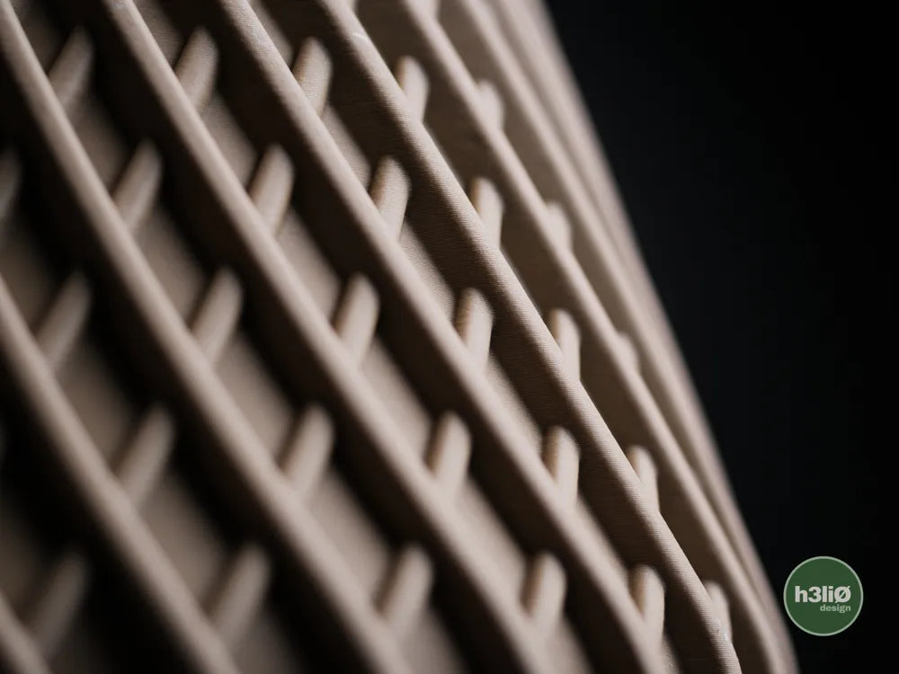 Influx Sculpted Lattice Vase | Modern Decorative Vessel - 180mm & 240mm