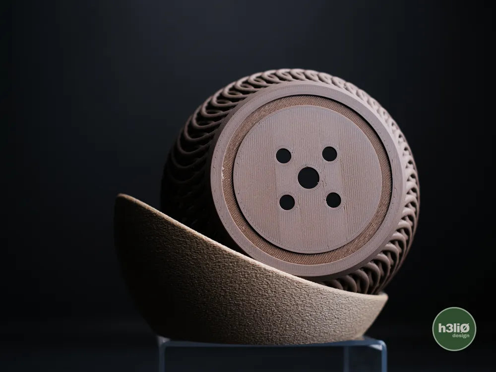 Mirage Orchid Planter with Elevated Airflow Design | Modern Wrap-Around Plate