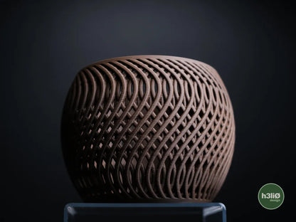 Mirage Orchid Planter with Elevated Airflow Design | Modern Wrap-Around Plate