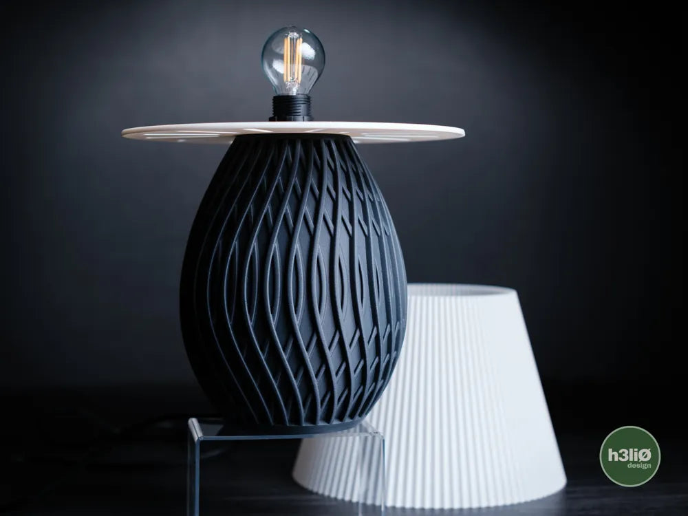 Lucent Modular Table Lamp with Refined Shade | Modern Ambient Lighting