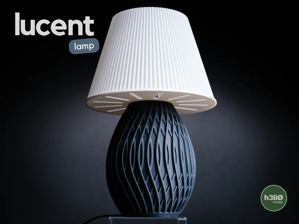 Lucent Modular Table Lamp with Refined Shade | Modern Ambient Lighting