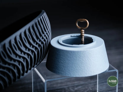 Haven Decorative Bowl with Twist-Lock Hidden Compartment | Modern Storage