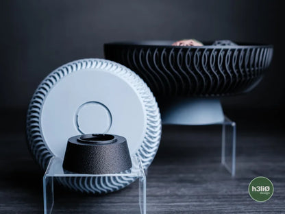 Haven Decorative Bowl with Twist-Lock Hidden Compartment | Modern Storage