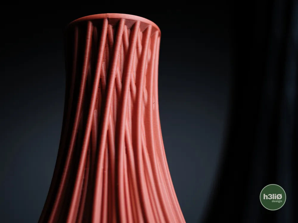 Fractal Geometric Vase with Sculpted Surface | Modern Decorative Vessel