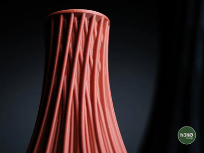 Fractal Geometric Vase with Sculpted Surface | Modern Decorative Vessel