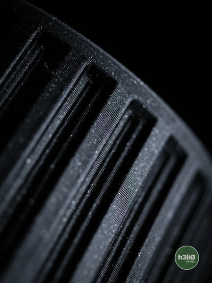 Echoic Patterned Planter with Elevated Plate | Modern Indoor Pot