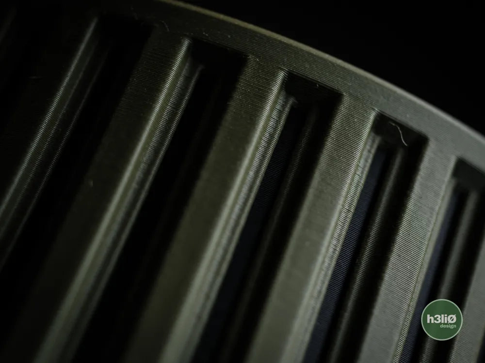 Echoic Patterned Planter with Elevated Plate | Modern Indoor Pot