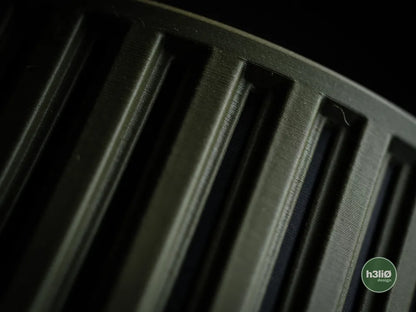 Echoic Patterned Planter with Elevated Plate | Modern Indoor Pot