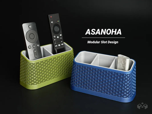 Asanoha Modular Remote Control Holder