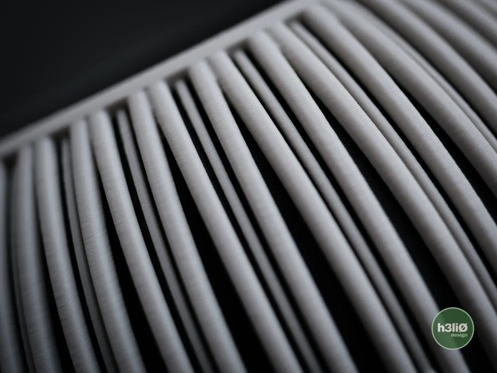 Zyra Patterned Planter with Elevated Plate | Modern Indoor Pot