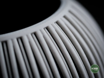 Zyra Patterned Planter with Elevated Plate | Modern Indoor Pot