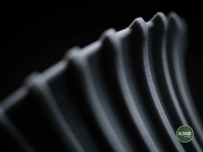 Juno Minimalist Decorative Vase — Sculpted Lattice Design, 250mm & 175mm