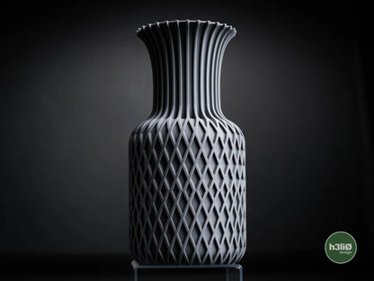 Juno Minimalist Decorative Vase — Sculpted Lattice Design, 250mm & 175mm