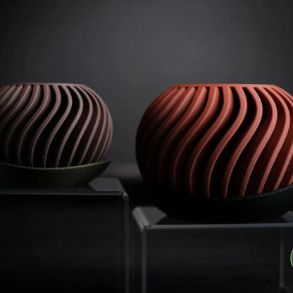 Surge Planter — Modern Elevated Planter with Wrap-Around Drip Plate