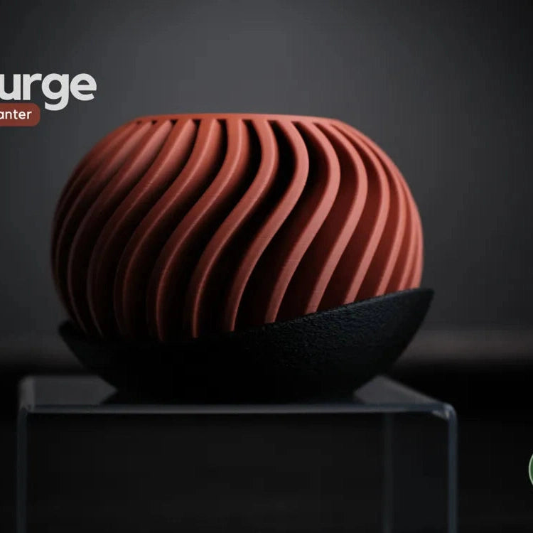 Surge Planter — Modern Elevated Planter with Wrap-Around Drip Plate