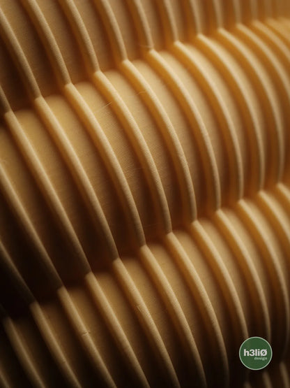 Hive Minimalist Decorative Vase — Modern Hive Pattern, 200mm & 150mm