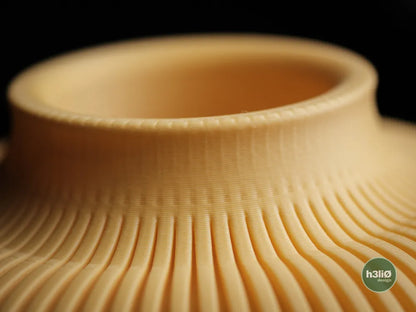 Hive Minimalist Decorative Vase — Modern Hive Pattern, 200mm & 150mm