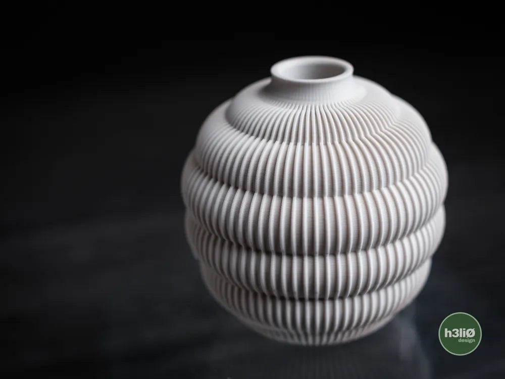 Hive Minimalist Decorative Vase — Modern Hive Pattern, 200mm & 150mm