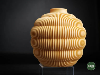 Hive Minimalist Decorative Vase — Modern Hive Pattern, 200mm & 150mm