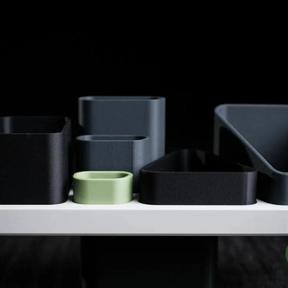 Prism Modular Desk Organiser — Minimalist Desktop Storage Tray