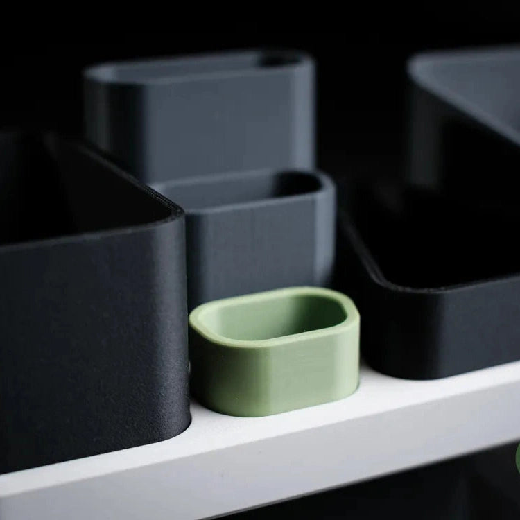 Prism Modular Desk Organiser — Minimalist Desktop Storage Tray