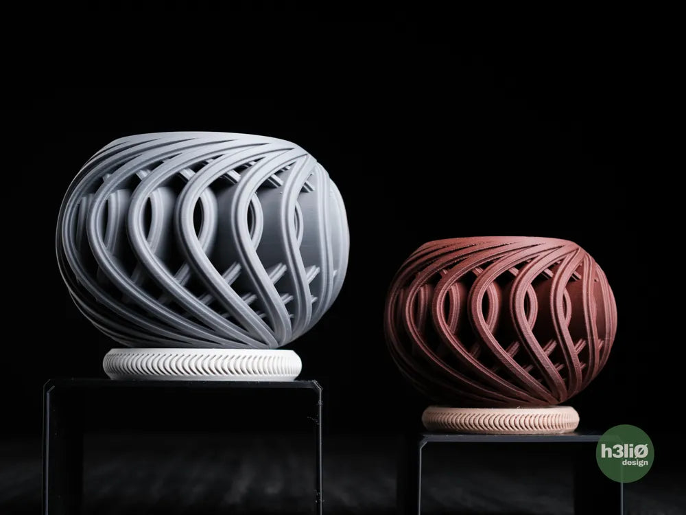 Morph Minimalist Elevated Planter — Sculptural Lattice with Drip Plate