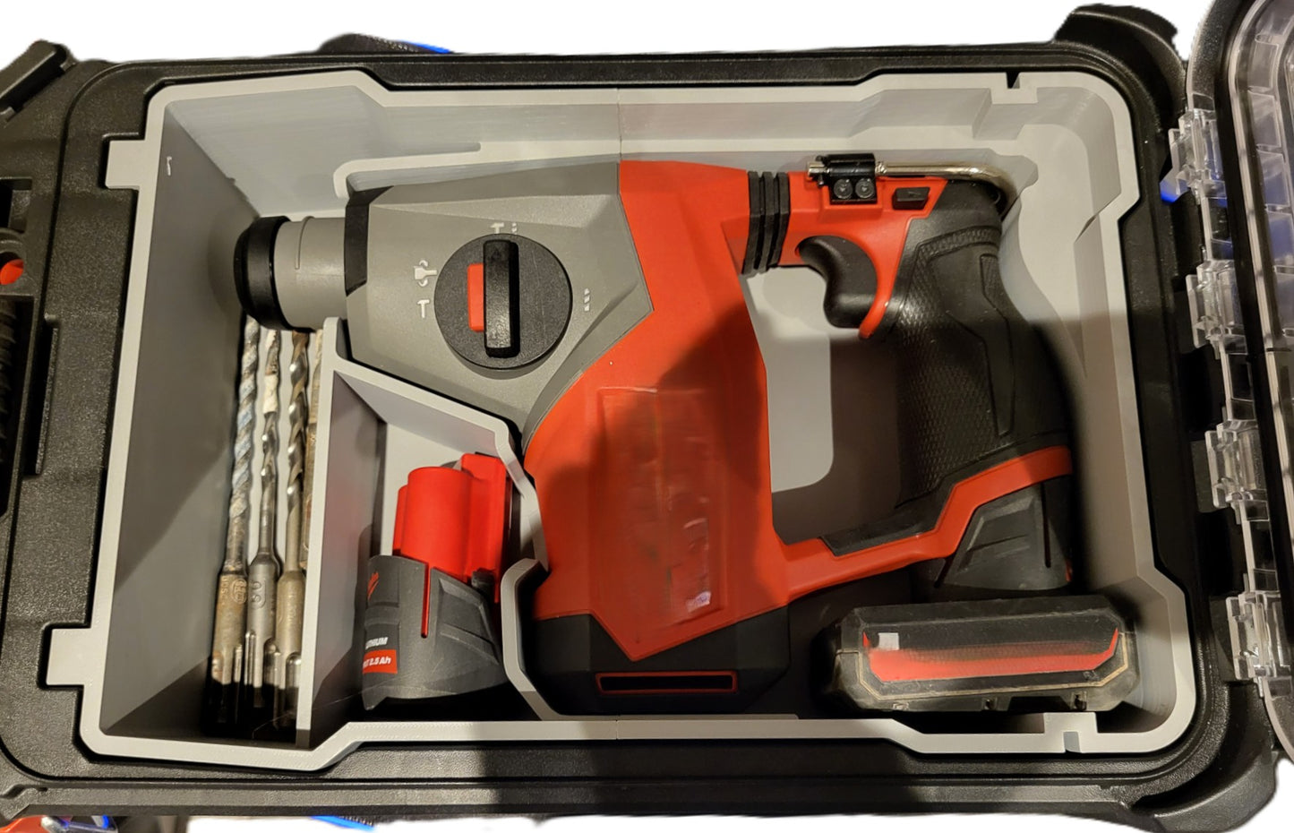 Packout Insert to Suit Milwaukee M12 Fuel SDS Plus Rotary Hammer Drill – USA 2416‑20, AUS/UK M12CH – Model 48‑22‑8435 – Insert Only